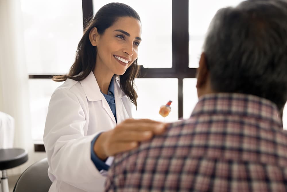 Curative member receiving care
