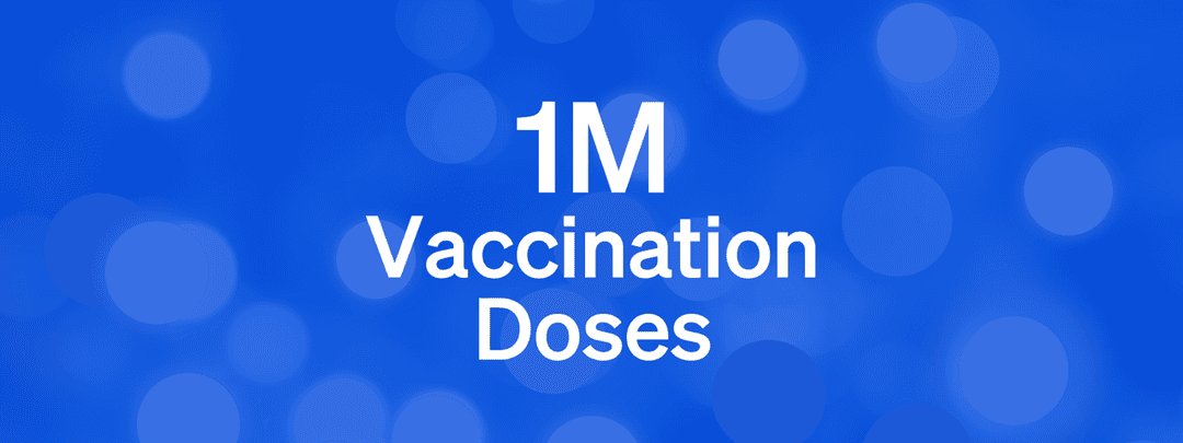 Curative Reaches One-Millionth Vaccine Dose Milestone