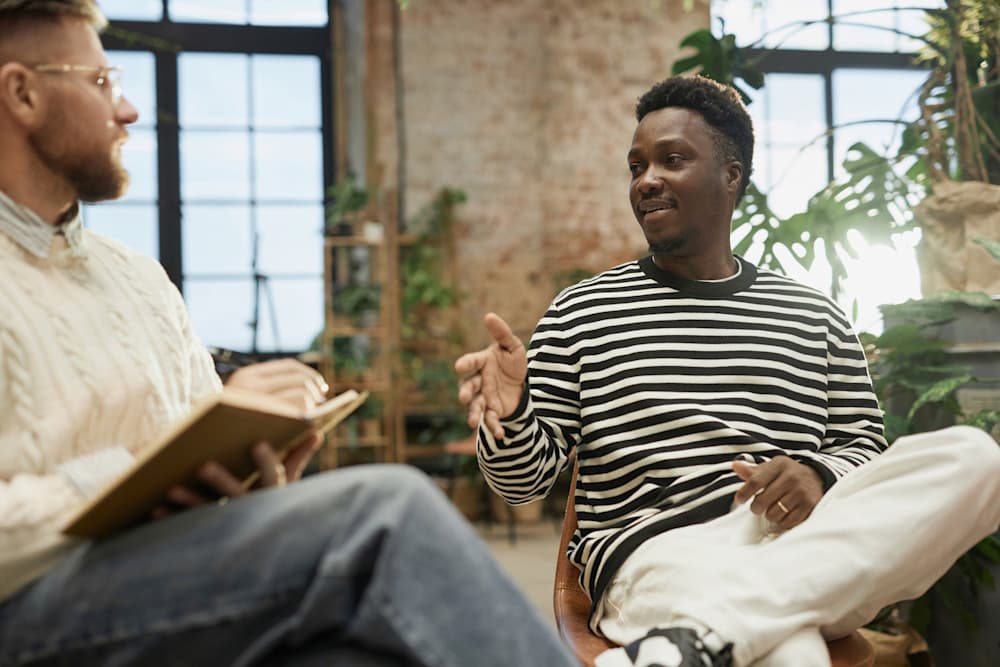 Curative member in therapy session