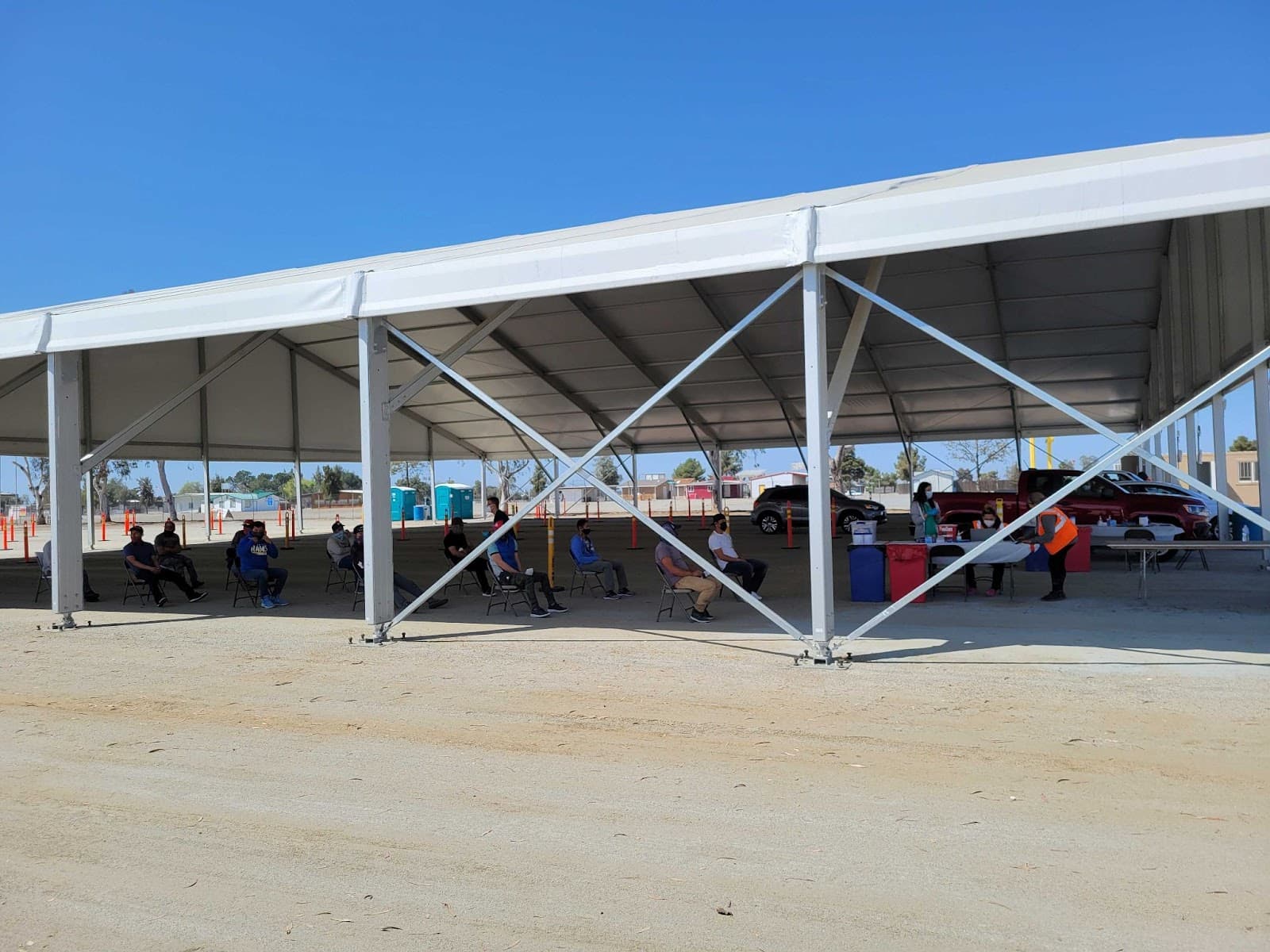Curative and Tulare County Turn the International Agricenter into a Vaccination Site Health Equity in California’s Central Valley btf4