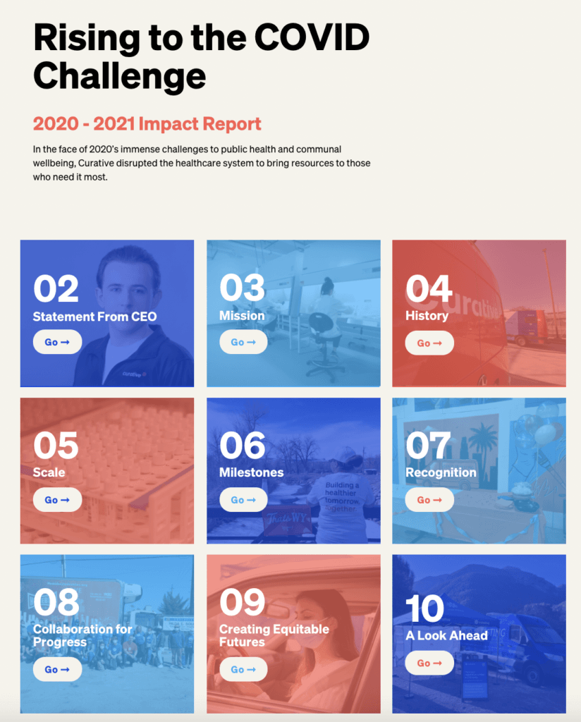 Curative’s 2020-2021 Impact Report btf2