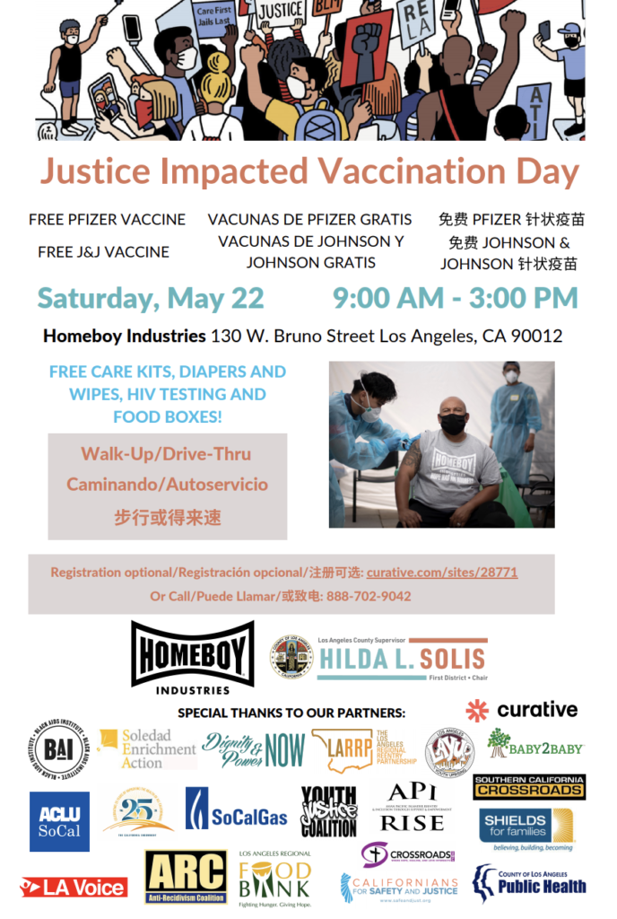 Curative and Homeboy Industries Partner to Bring Testing and Vaccines to Formerly Incarcerated Community Members in Downtown Los Angeles btf2