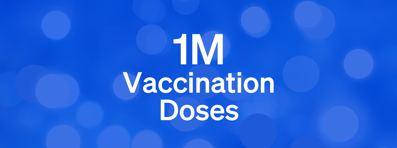 Curative Reaches One-Millionth Vaccine Dose Milestone